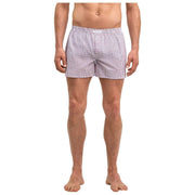 Falke Daily Woven Boxer - Blå Rød Mix