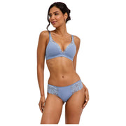 Falke Delicate Touch High Apex BH - Blå Stål