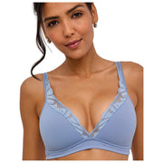 Falke Delicate Touch High Apex BH - Blå Stål