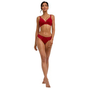 Falke Delicate Touch Thong - Ventimiglia Rød