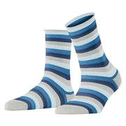 Falke Dopamine Stripe Socks - Artic Grey