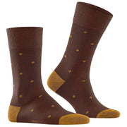 Falke Dot Socks - Cinnamon Brown