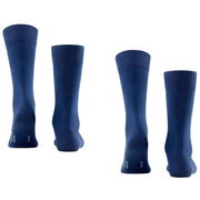 Falke Happy 2 Pack Socks - Royal Blue