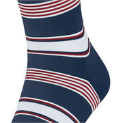 Falke Marina Stripe Socks - Royal Blue