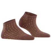 Falke Multispot Sneaker Socks - Brandy Burgundy