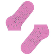 Falke Multispot Sneaker Socks - Lipstick Pink