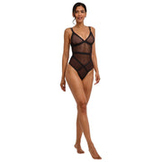 Falke Private Bondage String Bodysuit - Sort