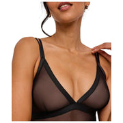 Falke Private Bondage String Bodysuit - Sort