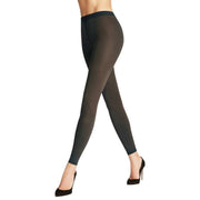 Falke Pure Matt 100 Denier Leggings - Graphite Grey