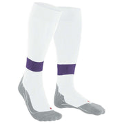 Falke RU Compression Energy Running Knee-High W2 Socks - White/Purple