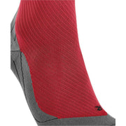 Falke RU Compression Energy Running Knee-High W3 Socks - Black/Scarlet Red