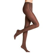 Falke Seidenglatt 80 Denier Tights - Espresso Brown