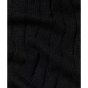 Falke Sporty Rib Cashmere Scarf - Black