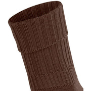 Falke Striggings Rib Boot Socks - Cinnamon Brown