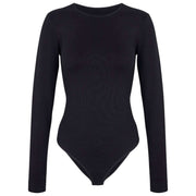 Falke Timeless Cotton Crew Brief Bodysuit - Sort