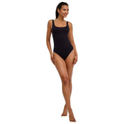 Falke Timeless Cotton Tank Brief Bodysuit - Sort