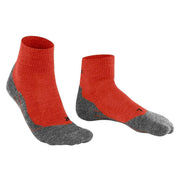 Falke TK5 Hiking Trekking Short Socks - Electric Orange