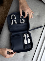 Stabler Medium Cable Tidy - Marineblå