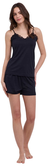 Falke Delicate Touch Chemise Top - Sort