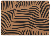 Hindbag Ava lille 13 tommer bærbar taske - Cinnamon Zebra Brown