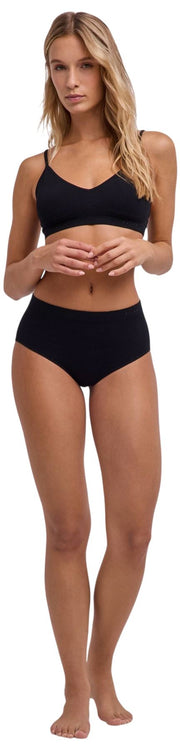 Falke Daily Seamless Mid Waist Brief - Sort