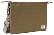 Roka Carnaby XL Genbrugt Canvas Crossbody-taske - Sea Spray Brown