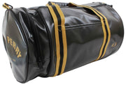 Fred Perry Tipped Classic Barrel Bag - Sort/Guld