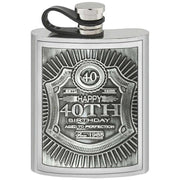 english-pewter-company-6oz-embossed-40th-pewter-hip-flask---silver-34311004