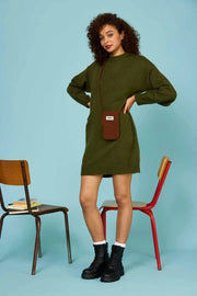 Hindbag Bill Telefontaske - Chokoladebrun