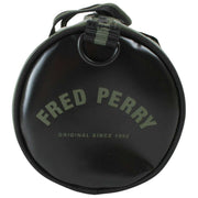 Fred Perry Classic Mini Barrel Bag - Laurel Wreath Grøn/Sort