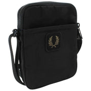 Fred Perry Crinkle Nylon lille sidetaske - sort