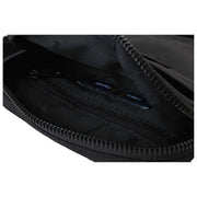 Fred Perry Crinkle Nylon lille sidetaske - sort