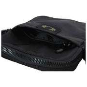 Fred Perry Crinkle Nylon lille sidetaske - sort