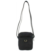 Fred Perry Crinkle Nylon lille sidetaske - sort