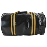 Fred Perry Tipped Classic Barrel Bag - Sort/Guld