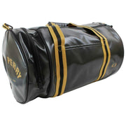Fred Perry Tipped Classic Barrel Bag - Sort/Guld
