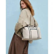 Gaston Luga Dash Small Weekender Taske - Taupe Grey