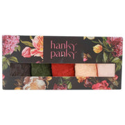 Hanky Panky Signature Lace 5-pak lavhøjde stropper - Granit/Skov/Ler Ole/Mørk Granatæble/Vanille