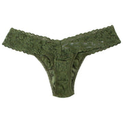 Hanky Panky Signature Lace 5-pack lavtalje-thongs - Marshmallow/Bliss/Boysenberry/Navy/Macchiato