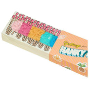 Hanky Panky Signature Lace Original Rise tændstikæske 5-pak strop - Rose Water Pink/Napoli/Ingefær/Seafoam Blue