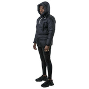 Helvetica Mountain Pioneers Capri 3 hættejakke parka - sort