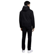Helvetica Mountain Pioneers Eyeblock Hooded Windbreaker Jacket - Sort