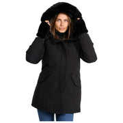 Helvetica Mountain Pioneers Lilli Hooded Parka Jacket - Sort/Sort