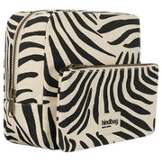 Hindbag Alix Extra Large Toilettaske - Ecru Zebra