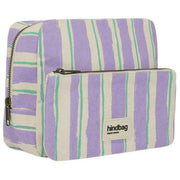 Hindbag Alix Extra Large Toilettaske - Grøn/Parma Stripes