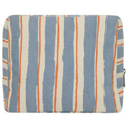 Hindbag Alix Extra Large Toilettaske - Orange/Blå Striber