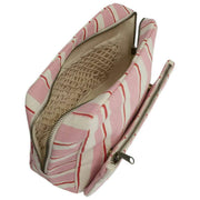 Hindbag Alix Extra Large Toilettaske - Pink/Røde Striber