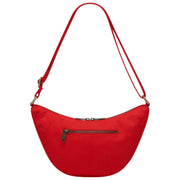 Bagtaske Andrea Half Moon Bag - Karminrød