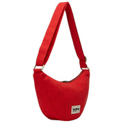 Bagtaske Andrea Half Moon Bag - Karminrød