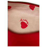 Bagtaske Andrea Half Moon Bag - Karminrød